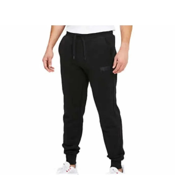 Puma Mens Fleece Pants, 2 Pack XL Gray Black - Picture 5 of 11